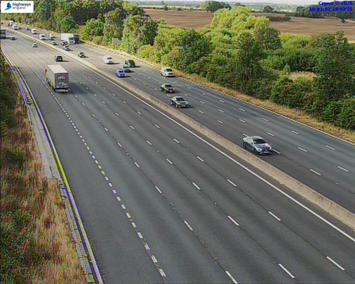 Click for full screen live camera. M6 06337 J15 – J14