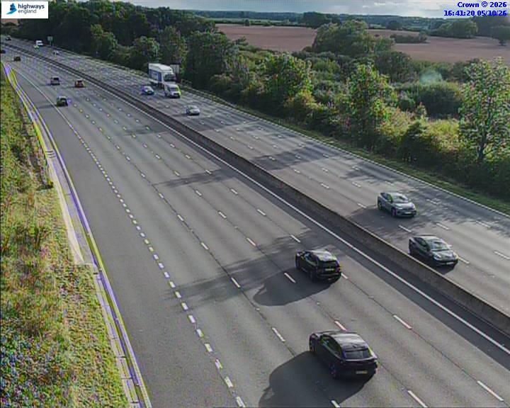 Click for full screen live camera. M6 06337 J15 – J14