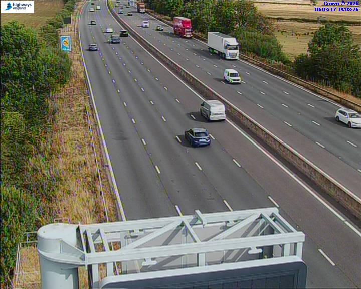 Click for full screen live camera. M6 06412 J14 – J15