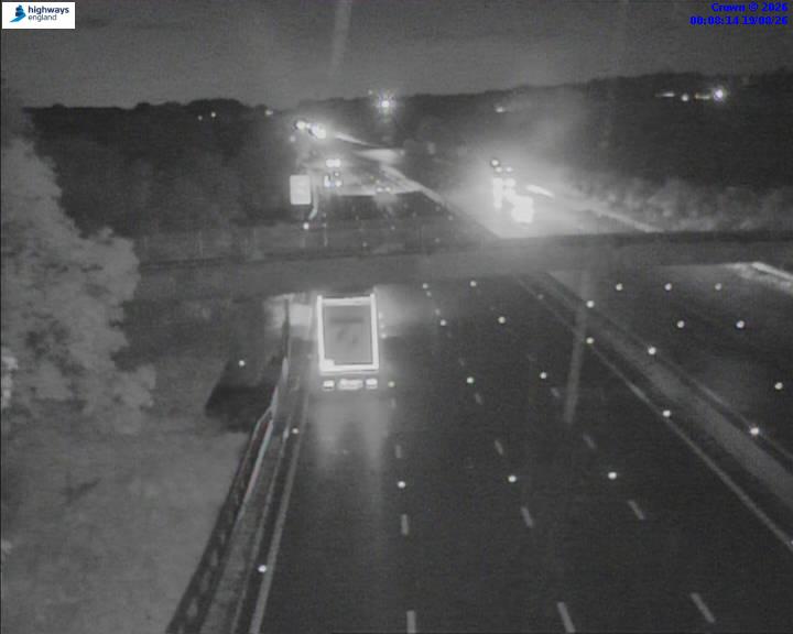 Click for full screen live camera. M6 06417 J15 – J14