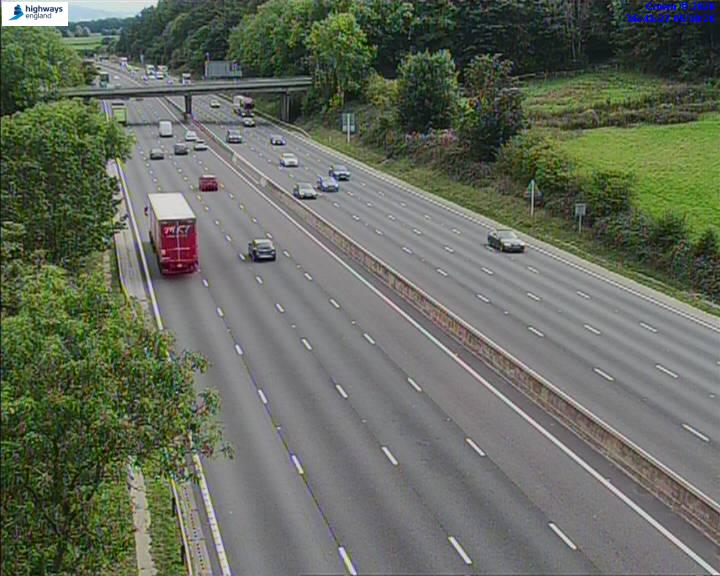 Click for full screen live camera. M6 06426 J15 – J14