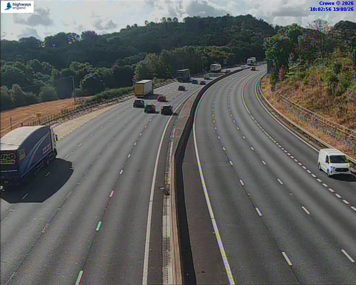 Click for full screen live camera. M6 06454 J15 – J14