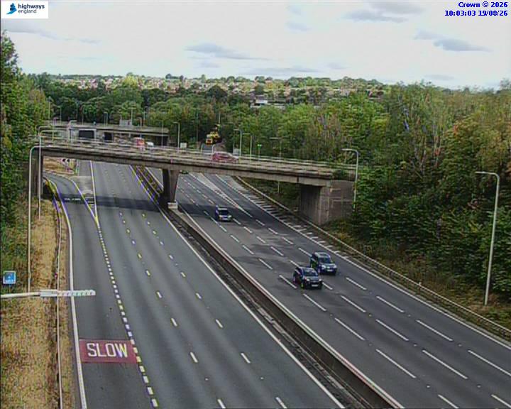 Click for full screen live camera. M6 06458 J14 – J15
