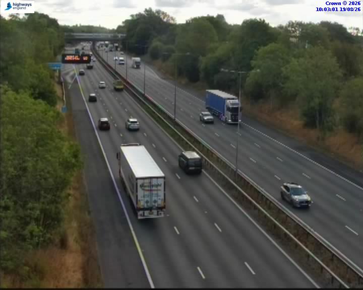 Click for full screen live camera. M6 06516 J15-J16