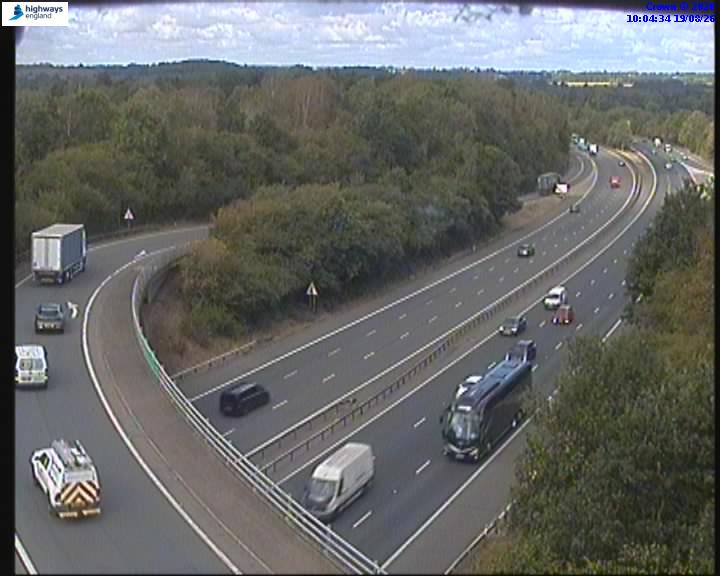 Click for full screen live camera. M40 09511 J14-J13