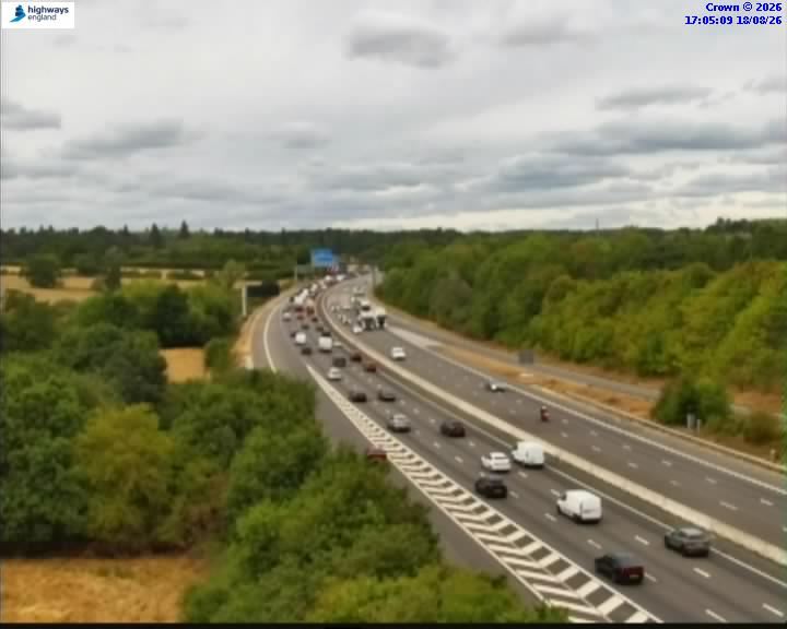 Click for full screen live camera. M40 09678 J16