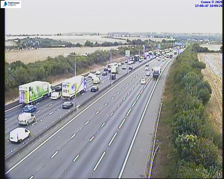 Click for full screen live camera. M25 14116 J2-J3