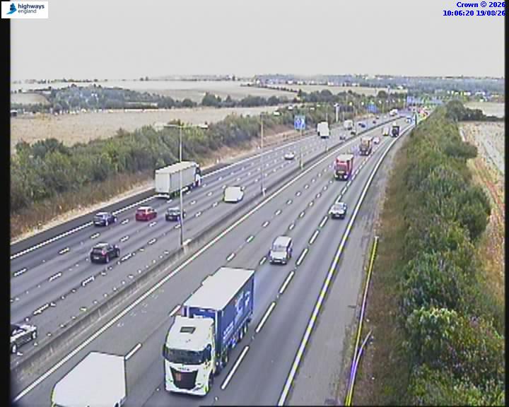 Click for full screen live camera. M25 14116 J2-J3