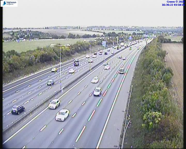 Click for full screen live camera. M25 14116 J2-J3