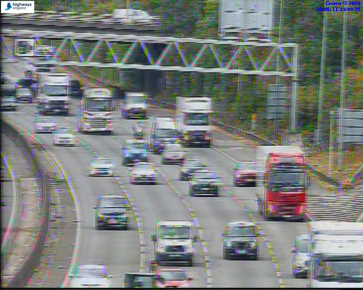 Click for full screen live camera. M25 14271 J5 – J6