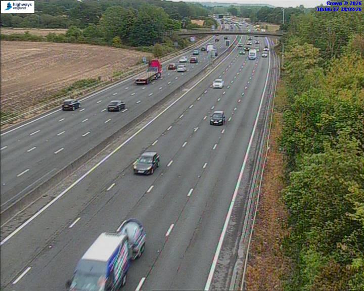 Click for full screen live camera. M25 14310 J5 – J6