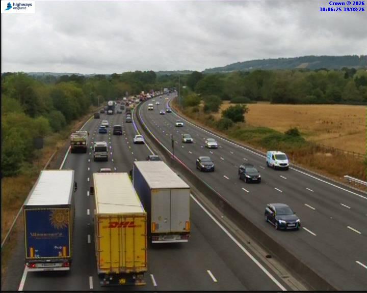 Click for full screen live camera. M25 14349 J5 – J6