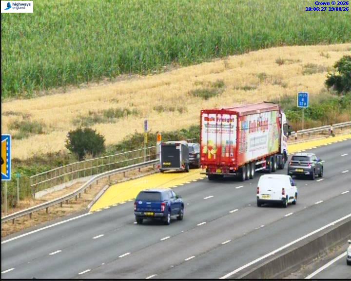 Click for full screen live camera. M25 14381 J5 – J6