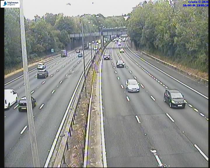 Click for full screen live camera. M25 14475 J8-J7