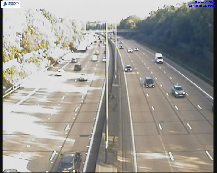 Click for full screen live camera. M25 14537 J8-J9