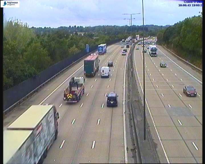Click for full screen live camera. M25 14649 J9-J10
