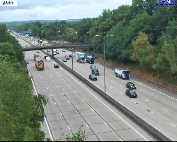 Click for full screen live camera. M25 14713 J10-J9