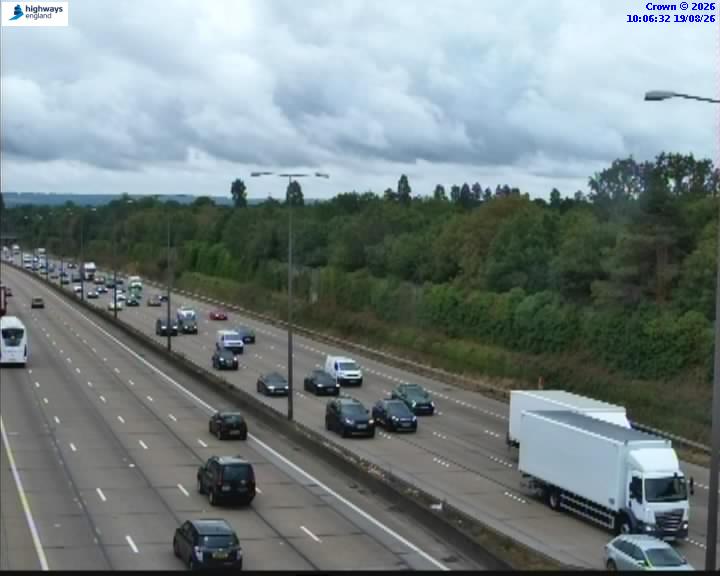 Click for full screen live camera. M25 14764 J10-J11