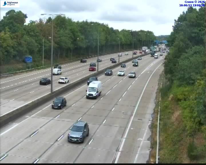 Click for full screen live camera. M25 14795 J10-J11