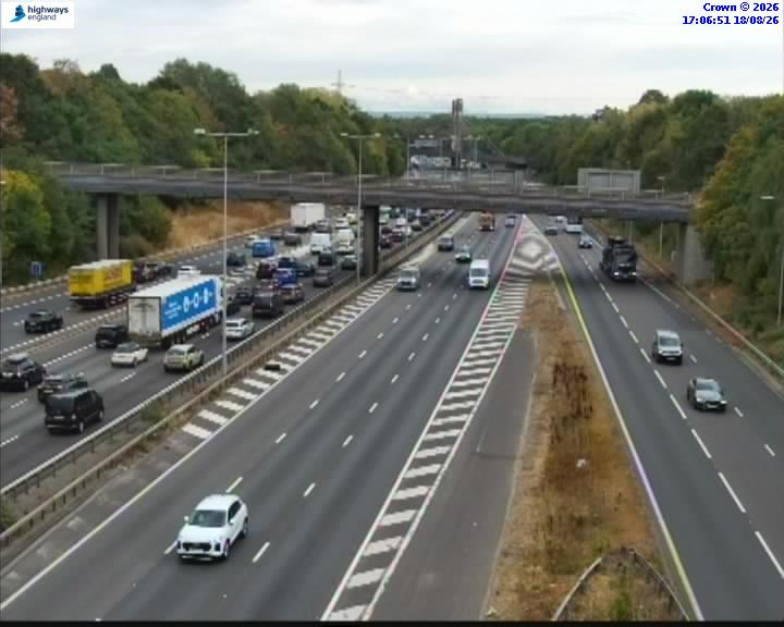 Click for full screen live camera. M25 14834 J12