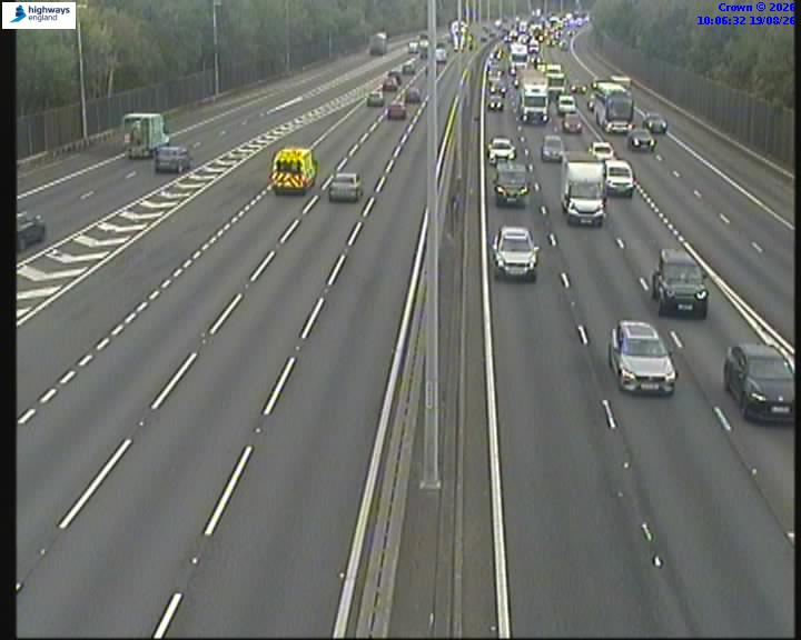Click for full screen live camera. M25 14842 J13-J12