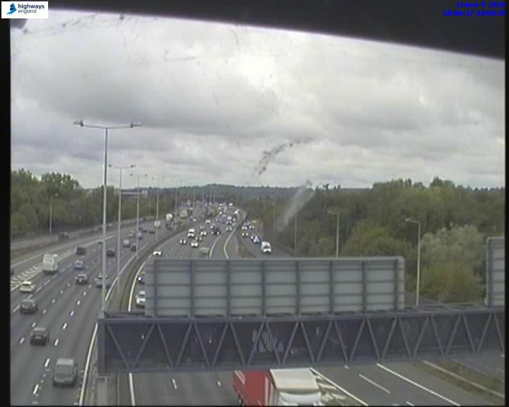 Click for full screen live camera. M25 14883 J13-J12