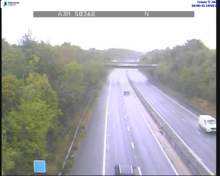 Click for full screen live camera. A3(M) 15036 J3