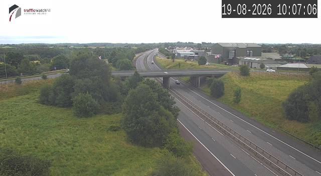 Click for full screen live camera. M1 Tamnamore