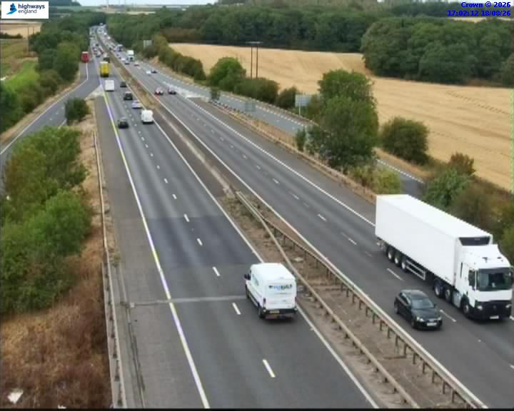 Click for full screen live camera. A1(M) 20203 J37