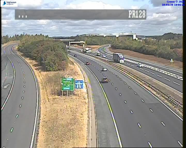 Click for full screen live camera. A1(M) 20365 J40-J41