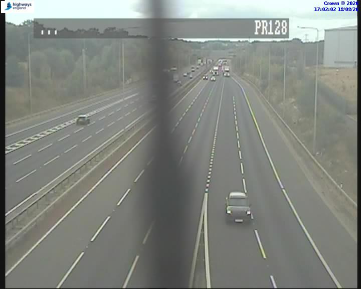 Click for full screen live camera. A1(M) 20411 J41