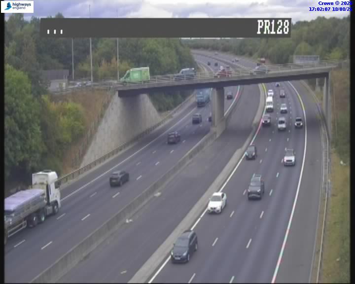 Click for full screen live camera. A1(M) 20673 J46-J45
