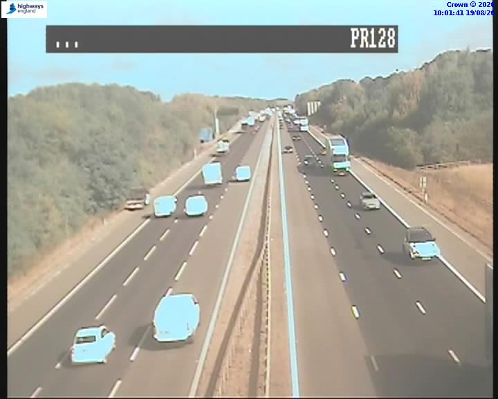 Click for full screen live camera. A1(M) 20793 J48-J47