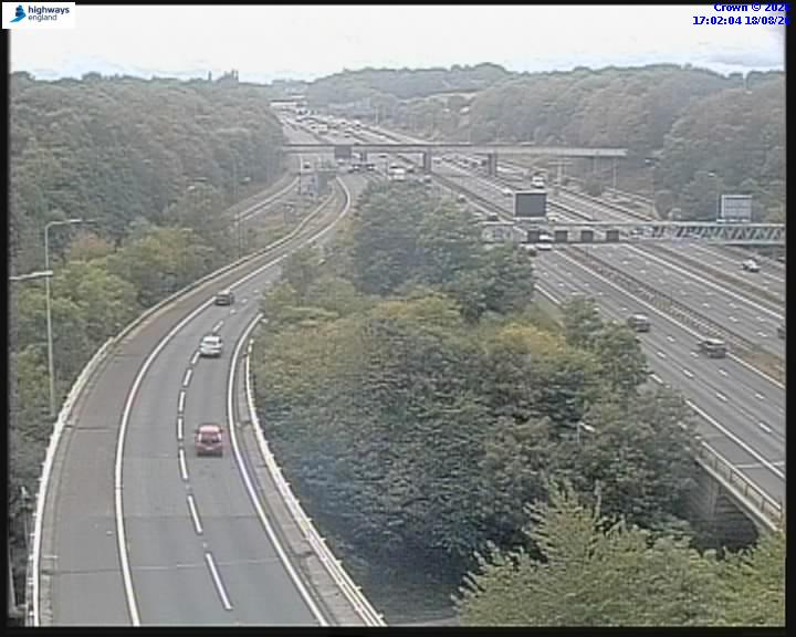 Click for full screen live camera. M62 21005 J26
