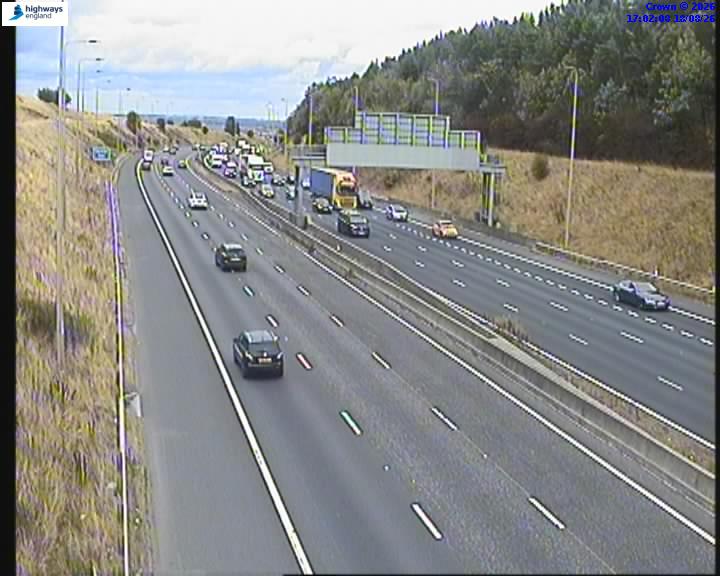 Click for full screen live camera. M62 21904 J24-J25
