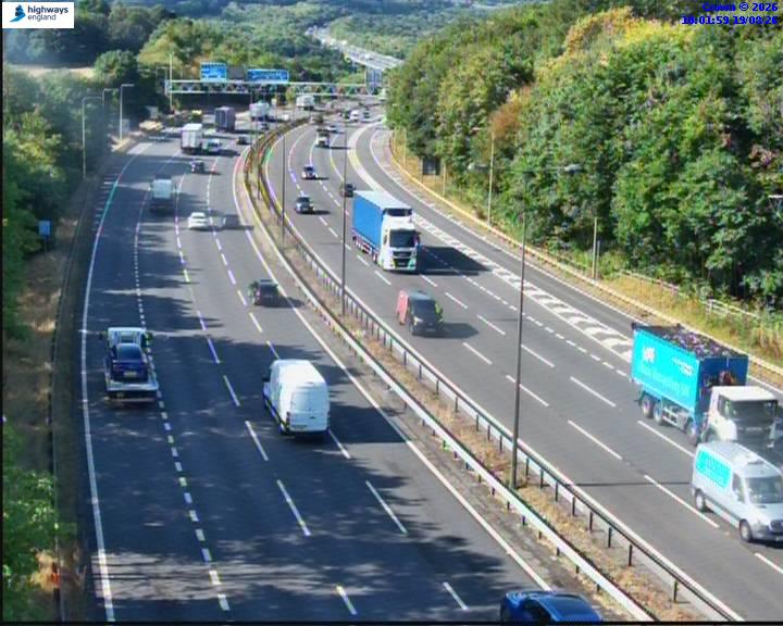 Click for full screen live camera. M62 21963 J26-J25