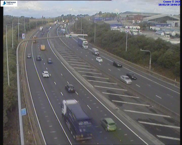 Click for full screen live camera. M62 22105 J28-J27