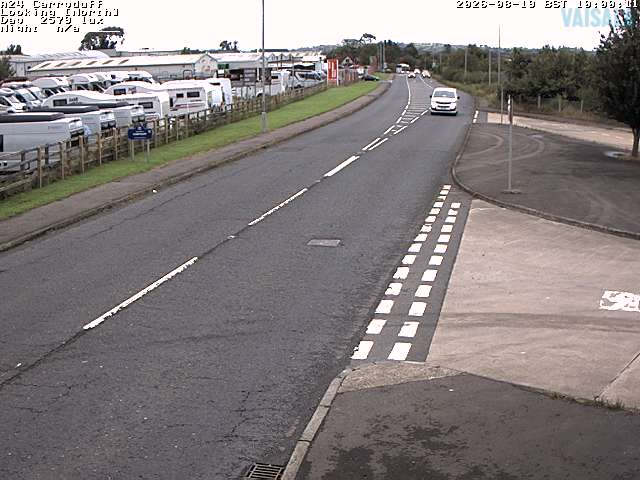 Click for full screen live camera. A24 Carryduff