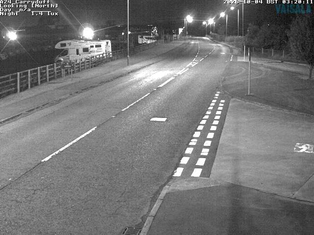 Click for full screen live camera. A24 Carryduff
