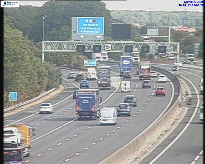 Click for full screen live camera. M1 22495 J32-J31