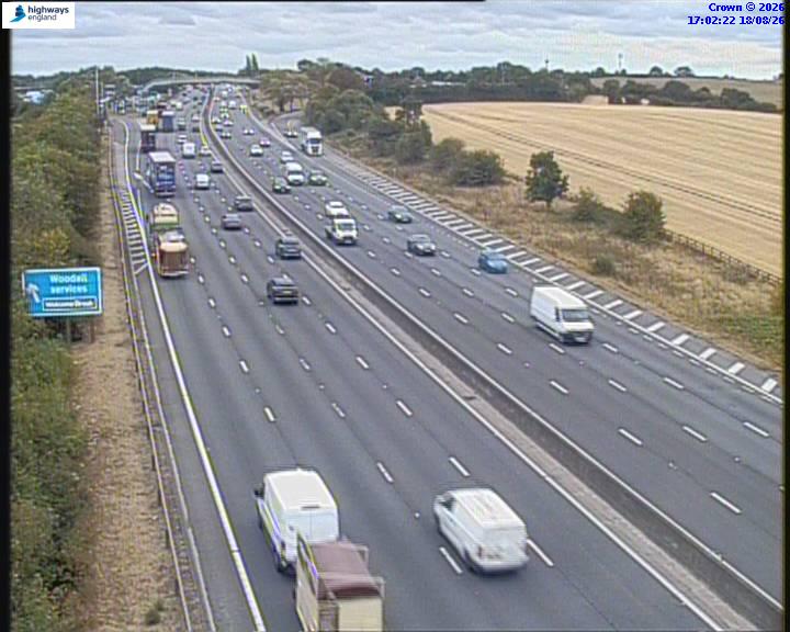 Click for full screen live camera. M1 24431 J31 – J30