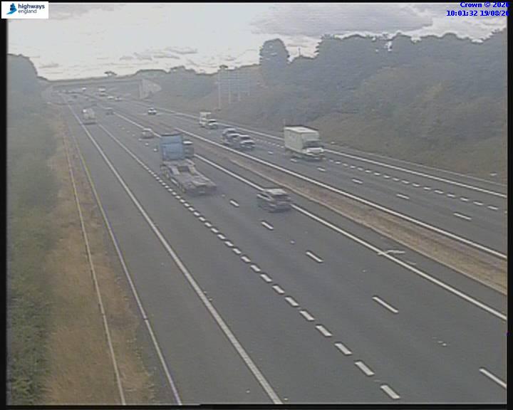 Click for full screen live camera. A1(M) 27383 J56 – J53