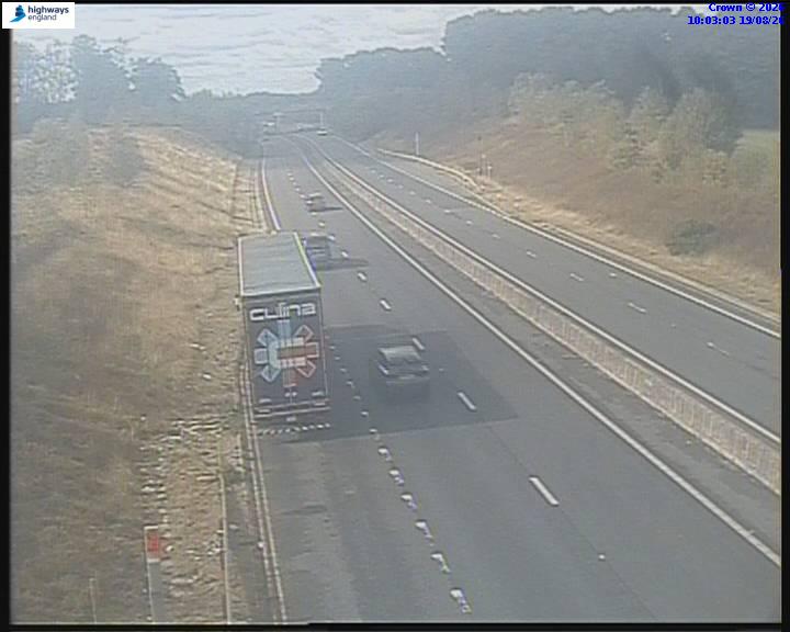Click for full screen live camera. A556 30026 M56 – M6