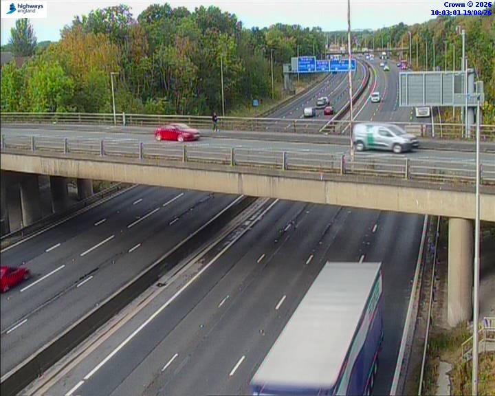Click for full screen live camera. M62 31317 J10 – J11