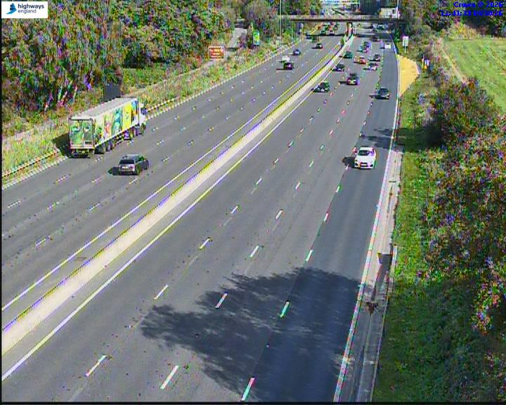 Click for full screen live camera. M62 31412 J12 – J11