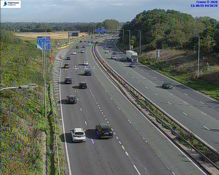 Click for full screen live camera. M62 31425 J11 – J12