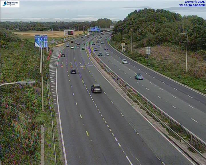 Click for full screen live camera. M62 31425 J11 – J12