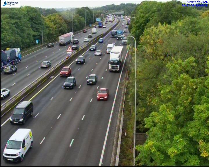 Click for full screen live camera. M62 31600 J18 – J19