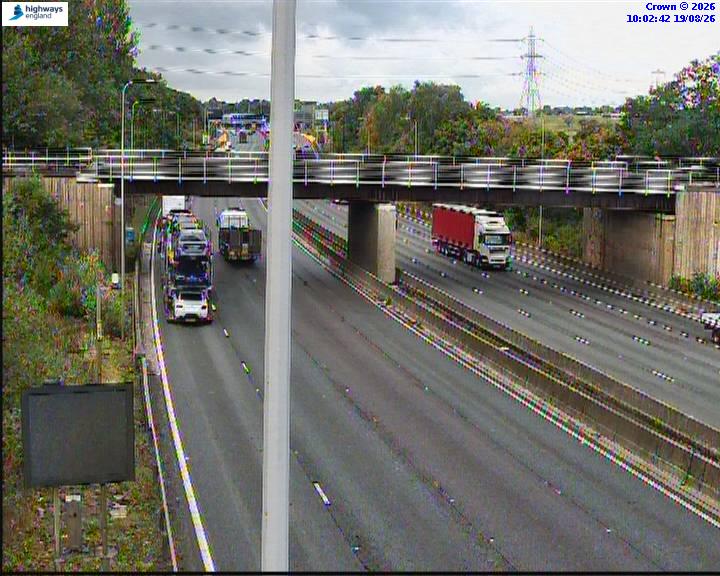 Click for full screen live camera. M62 31631 J20 – J19
