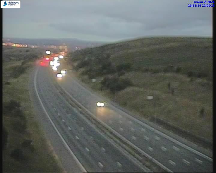 Click for full screen live camera. M62 31734 J22-J21
